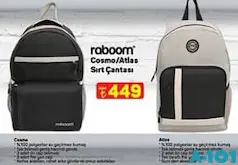 RABOOM COSMO/ATLAS SIRT ÇANTASI indirimli fiyat RABOOM COSMO/ATLAS SIRT ÇANTASI fiyat ve kampanya bilgisi